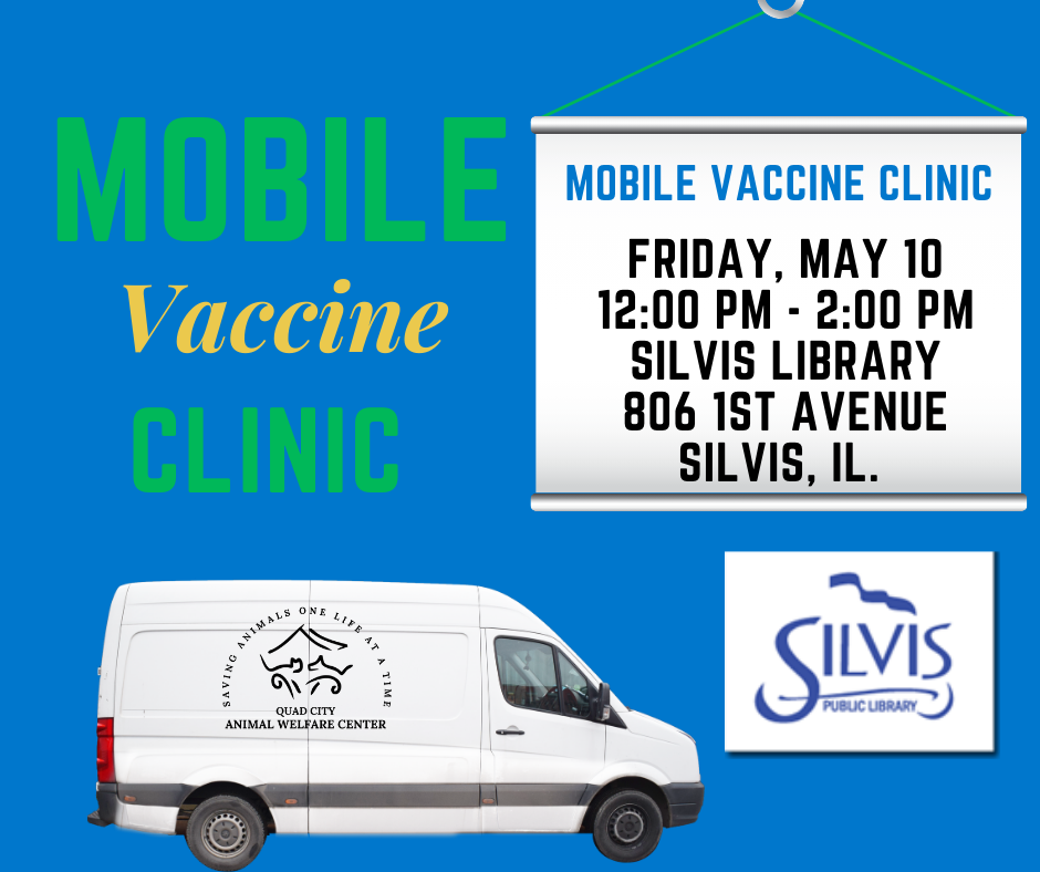 Silvis library mobile vaccine clinic